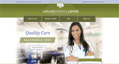 Desktop Screenshot of midlandsurgical.com